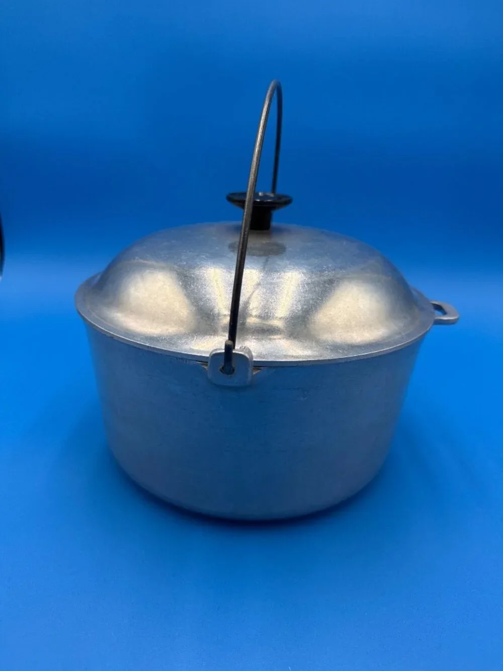 Vintage Household Institute Aluminum Stock Pot Lid Handle Camping Cookware